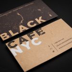 ORDER Kraft Paper Business Card Templates RockDesign