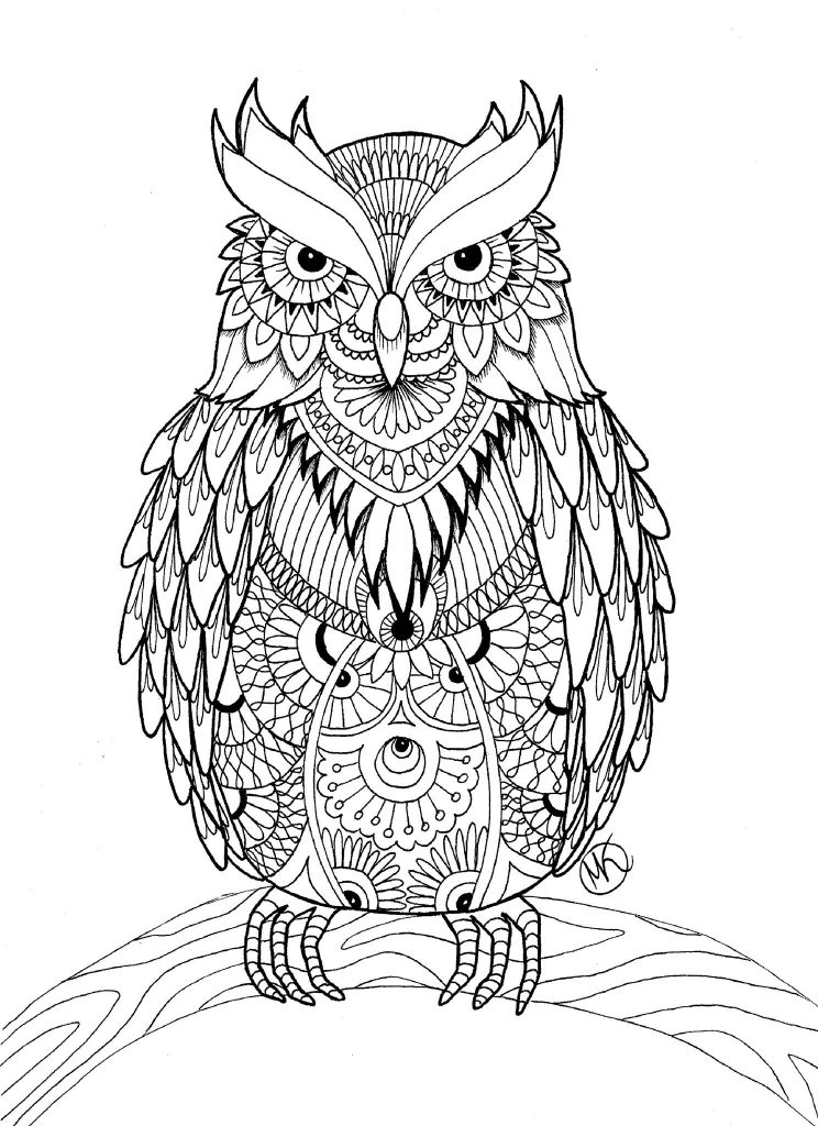 coloring pages for adults to print