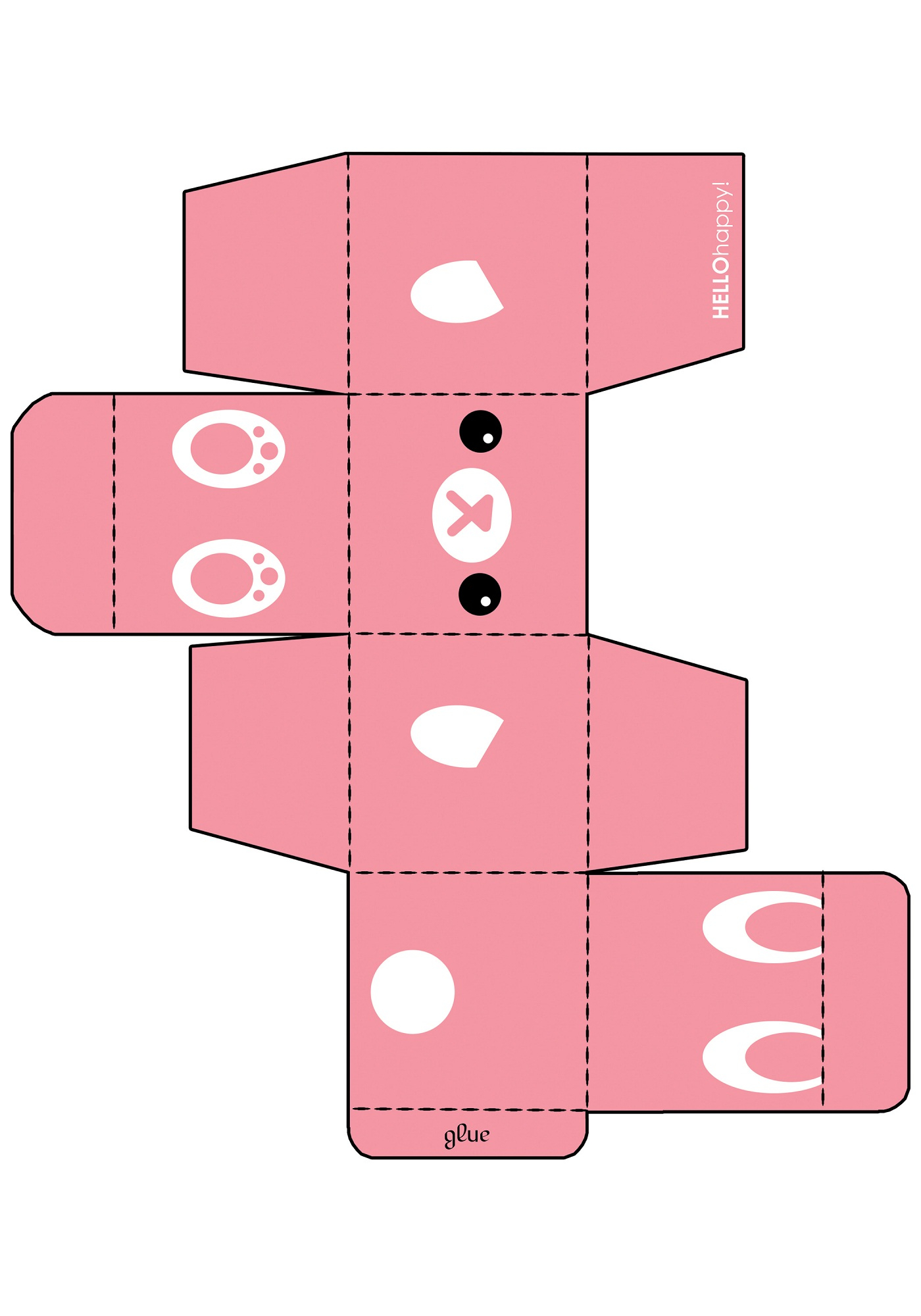 paper craft box printable paper craft box printable