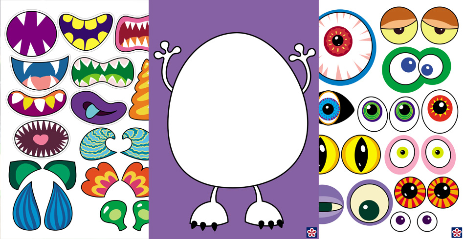 printable monster craft printable monster craft