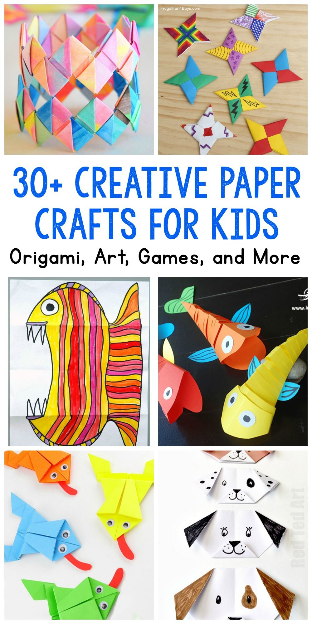 Paper Crafts For Kids 30 Fun Projects You 39 ll Want To Try Frugal Fun 