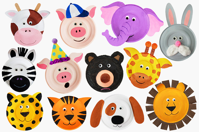 Paper Plate Animals Kids 39 Crafts Fun Craft Ideas FirstPalette