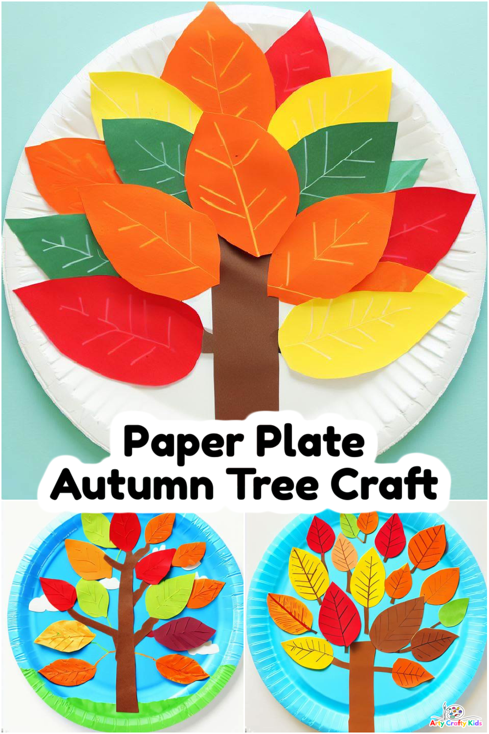 Paper Plate Fall Tree Craft At Sharon Cordero Blog