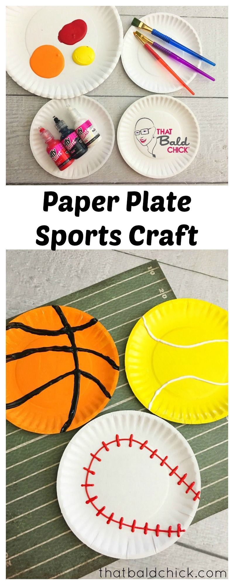 sports crafts for preschoolers printable