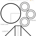 Paper Rocket Craft Printable Template Printable Templates
