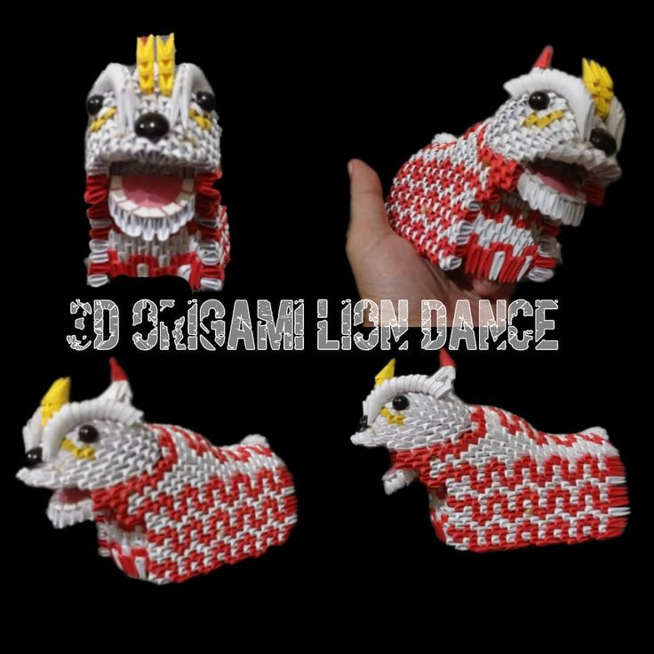 Papercraft Lion Dance