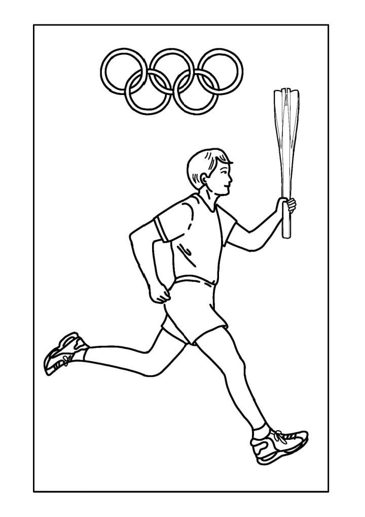 Paris 2024 Olympics Coloring Pages Coloring Nation