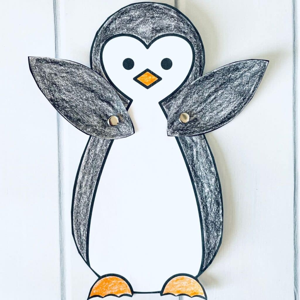Penguin Template Printable