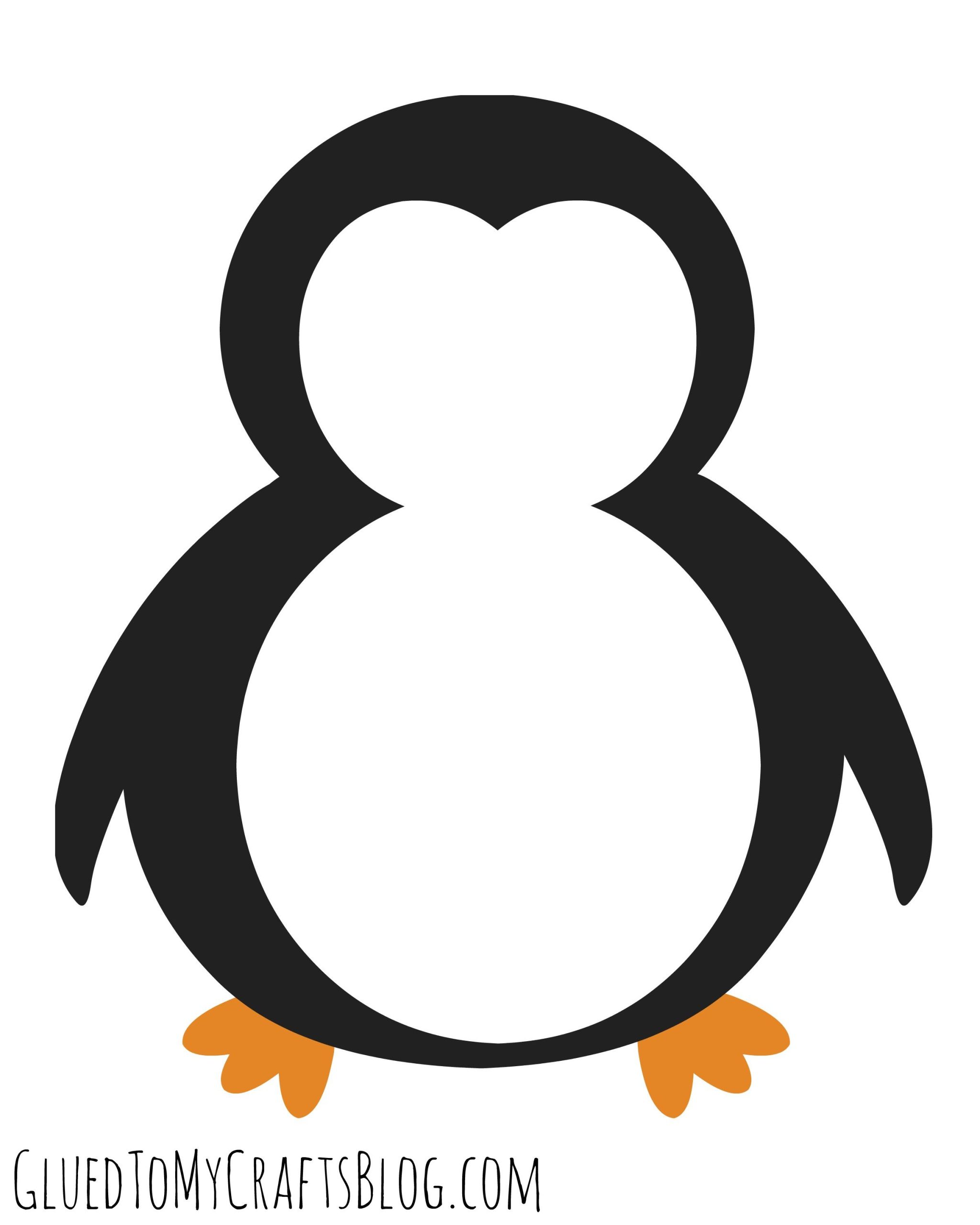 printable penguin craft templates