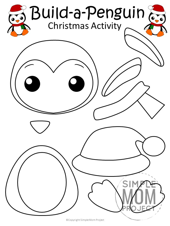 Penguins Templates For Craft