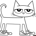 Pete The Cat Coloring Page Free Printable Pdf Infoupdate
