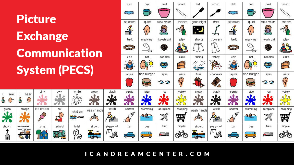 Picture Exchange Communication System PECS ICan Dream Center Chicago South Suburban 