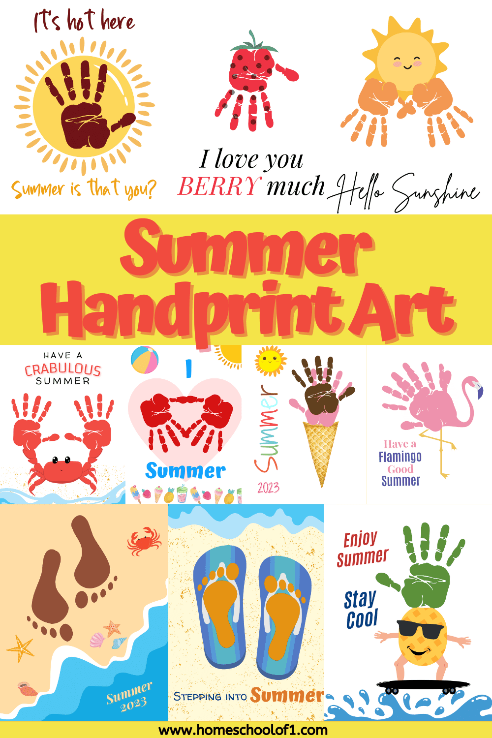 handprint crafts for toddlers printable