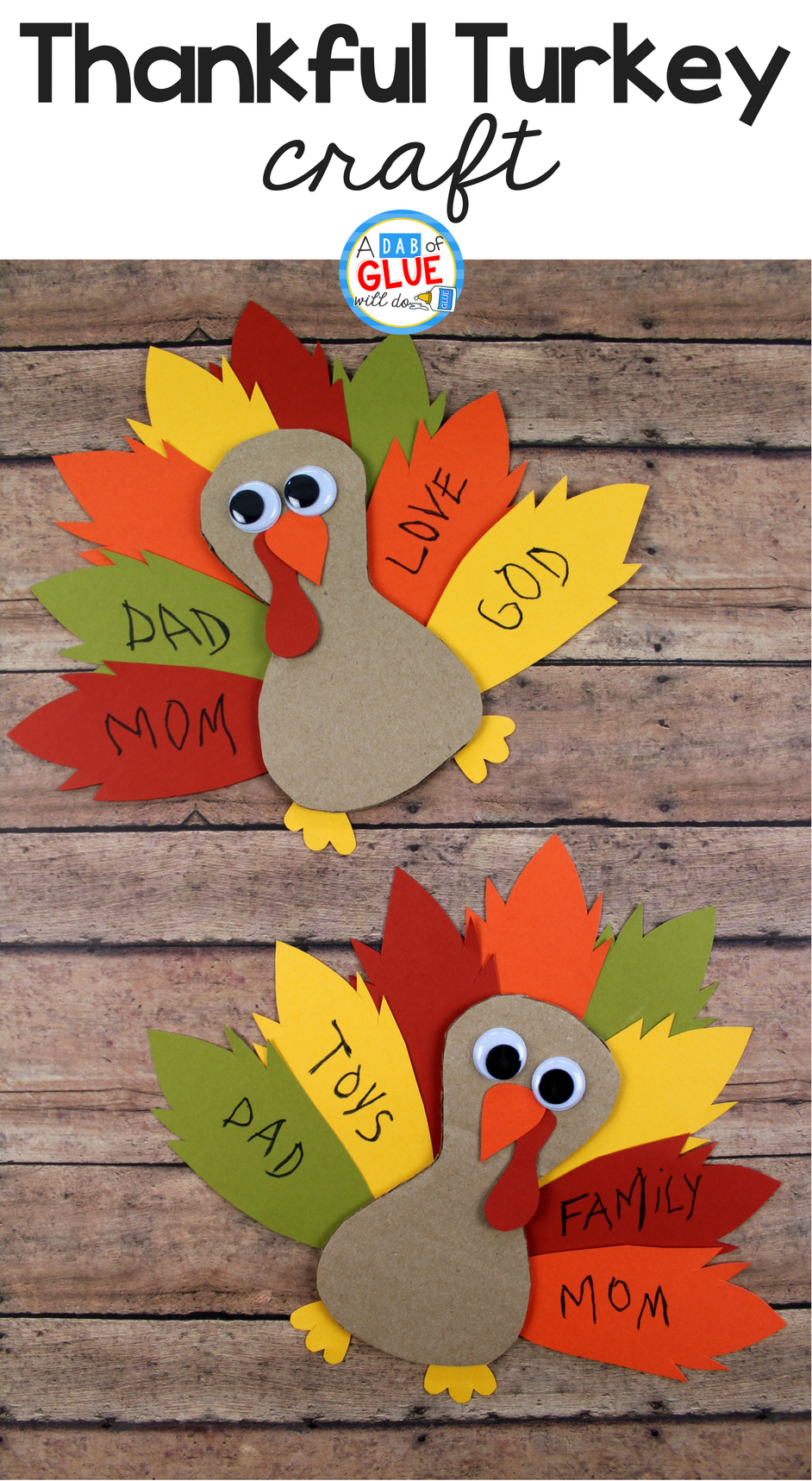 thankful crafts for preschoolers printable
