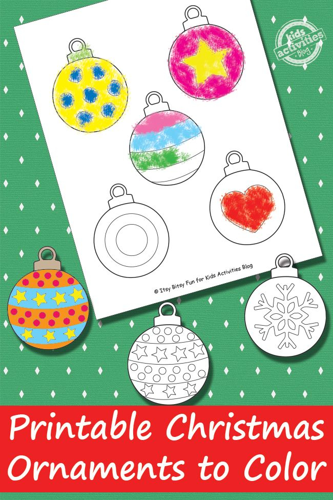 printable ornament craft