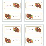 Place Cards Template Free