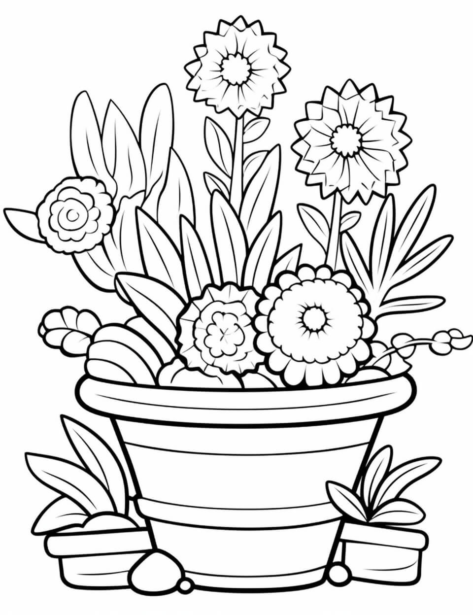 Plants Color Sheets Free Printable 
