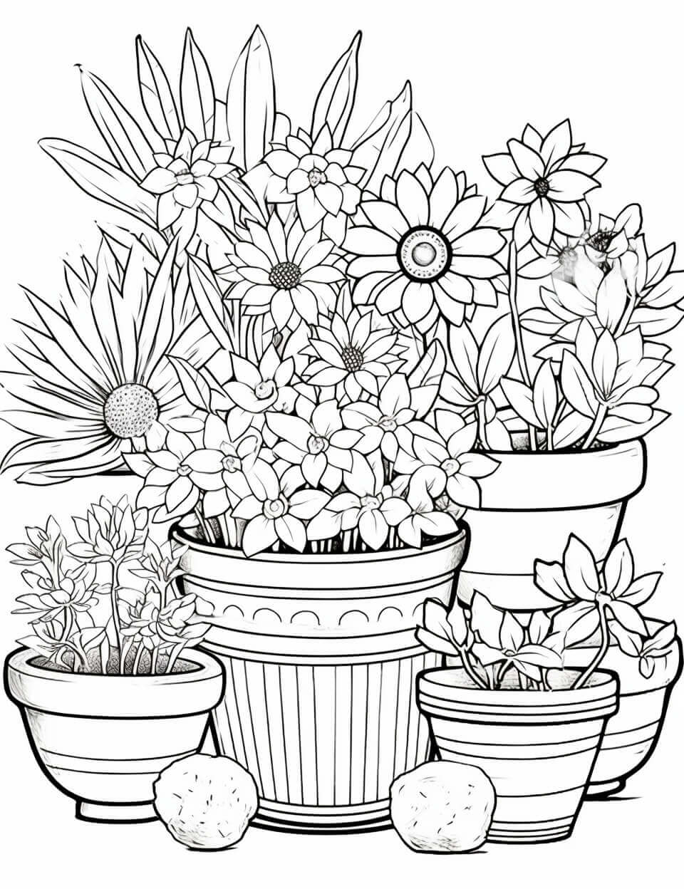 Plants Color Sheets Free Printable 