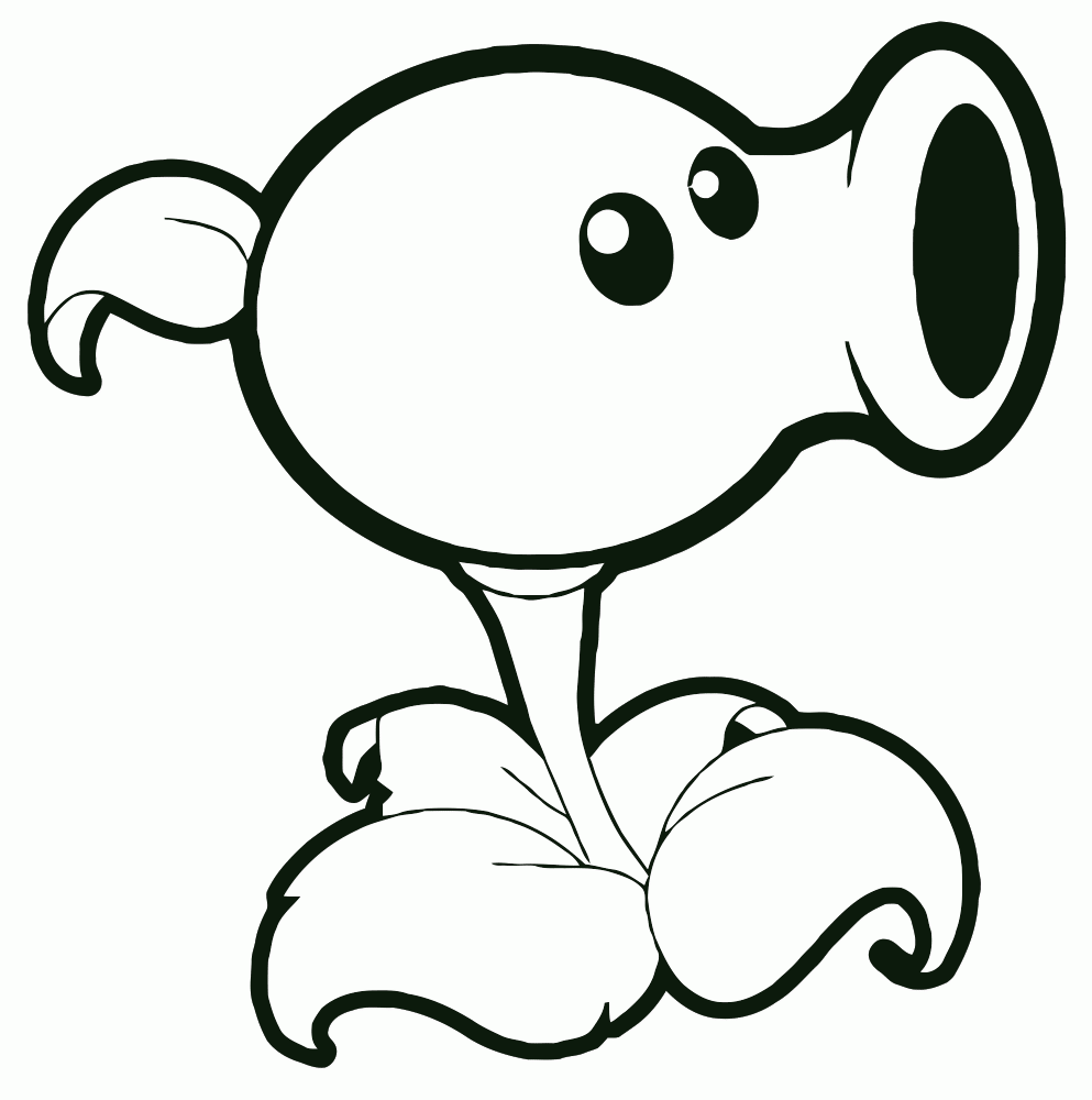 printable coloring pages plants vs zombies