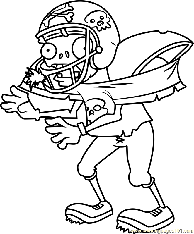 Plants Vs Zombies Printable Coloring Pages At GetColorings Free 