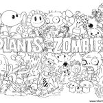 Plants Vs Zombies Printable Coloring Pages Coloring Home