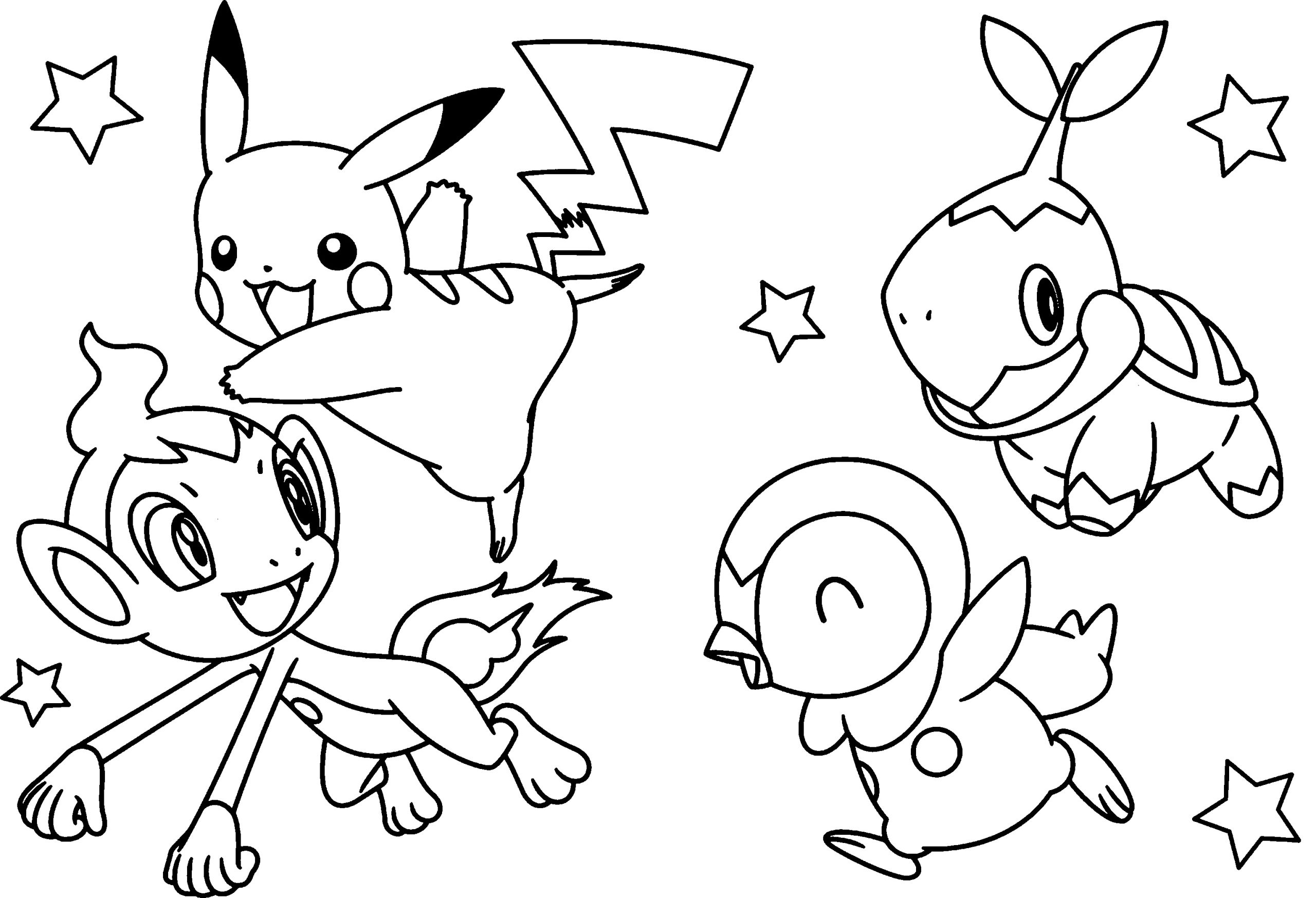 Pokemon Colouring Pages Questislamic