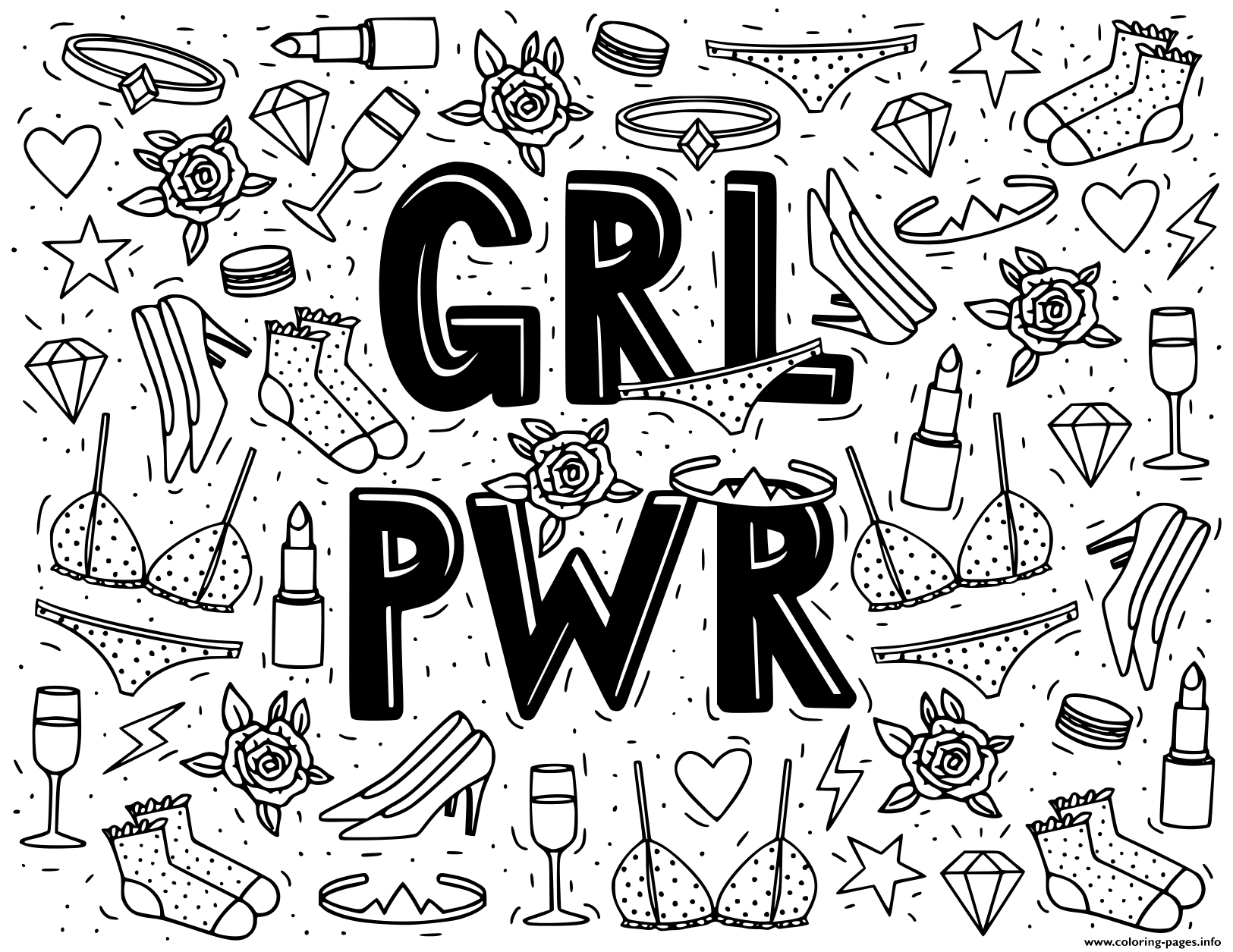 Power Girl Coloring Pages Printable Coloring Pages