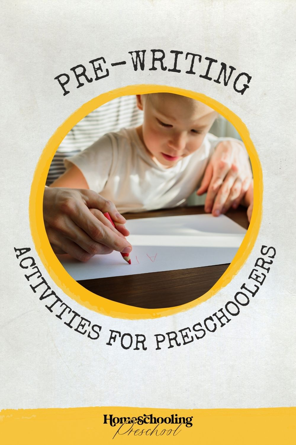Pre Writing Activities For Preschoolers Homeschooling Preschool