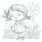 Premium AI Image Coloring Pages For Kids To Print Coloring Pages For
