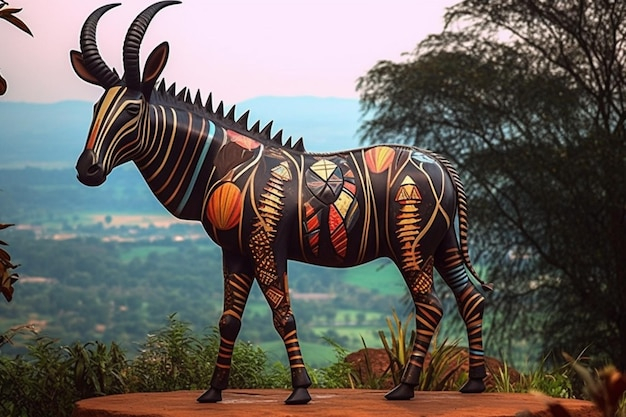 Premium AI Image National Animal Of Rwanda