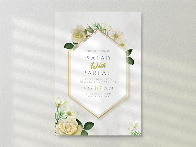 invitation template yellow