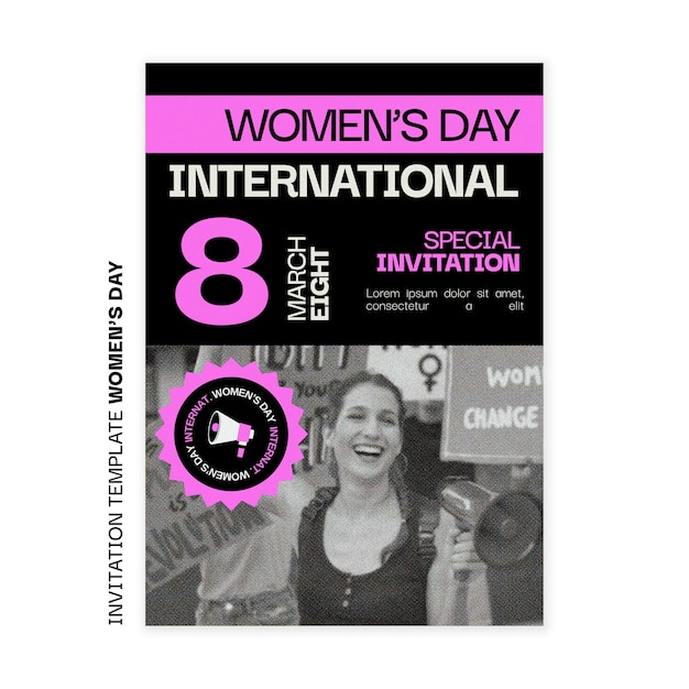 invitation template for women's day celebration invitation template for women's day celebration
