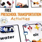 Preschool Transportation Theme Printables Sorting Land Air Water
