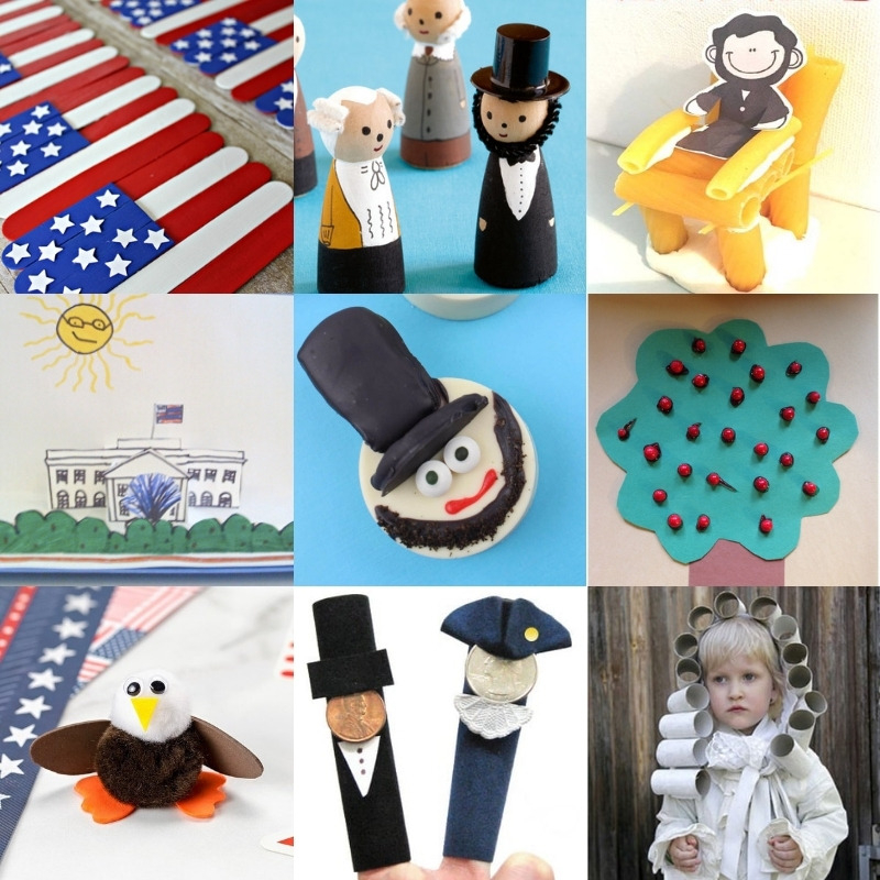 President 39 s Day Crafts For Kids Are Historically Fun DIY Candy