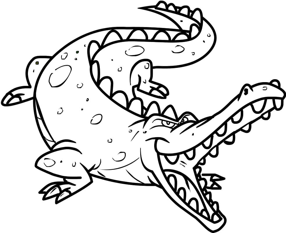 Print Crocodile Coloring Page Free Printable Coloring Pages For Kids