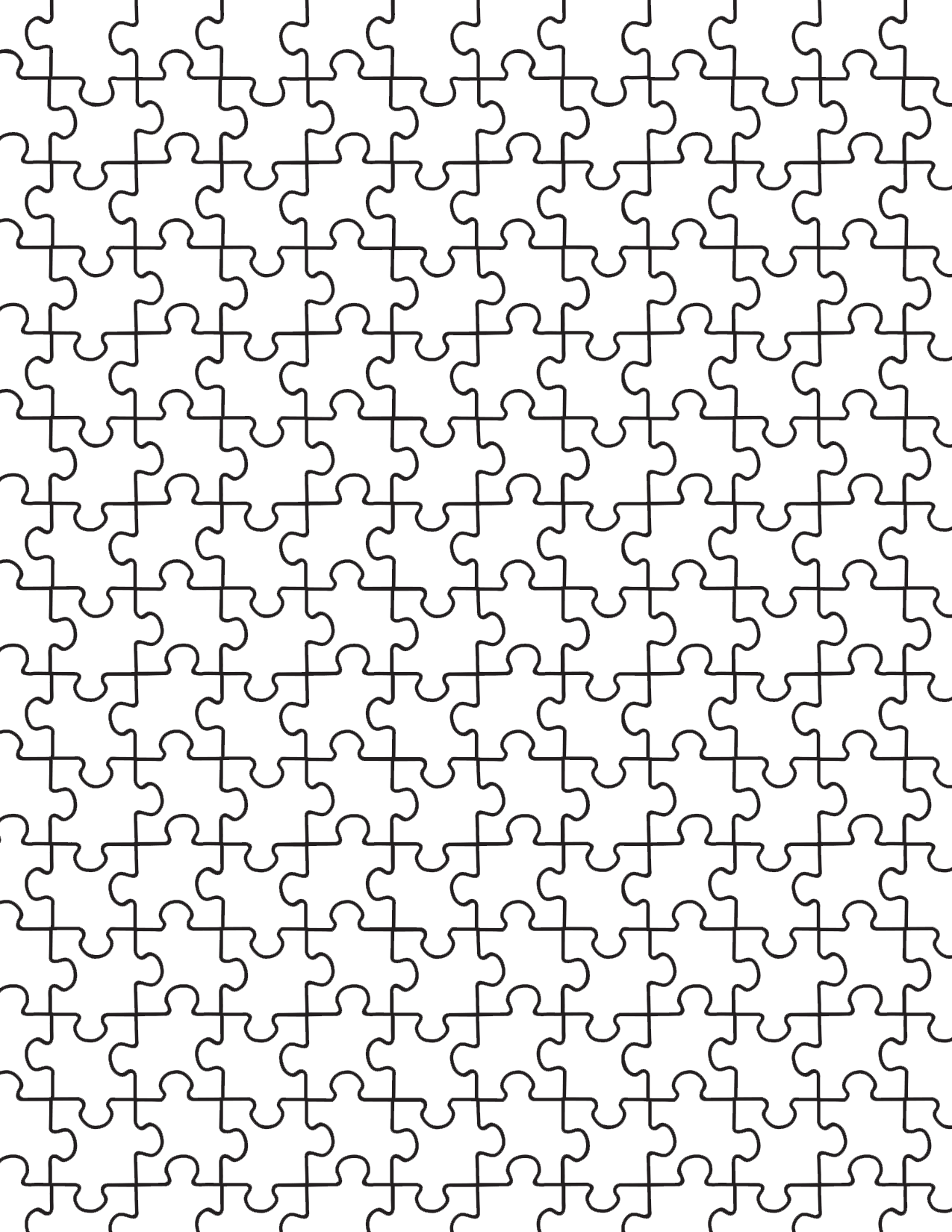 Printable 100 Piece Puzzle Template Printable Templates