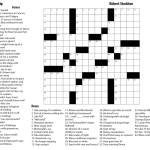 Printable Aarp Crossword Puzzles Free Crossword Puzzles Printable