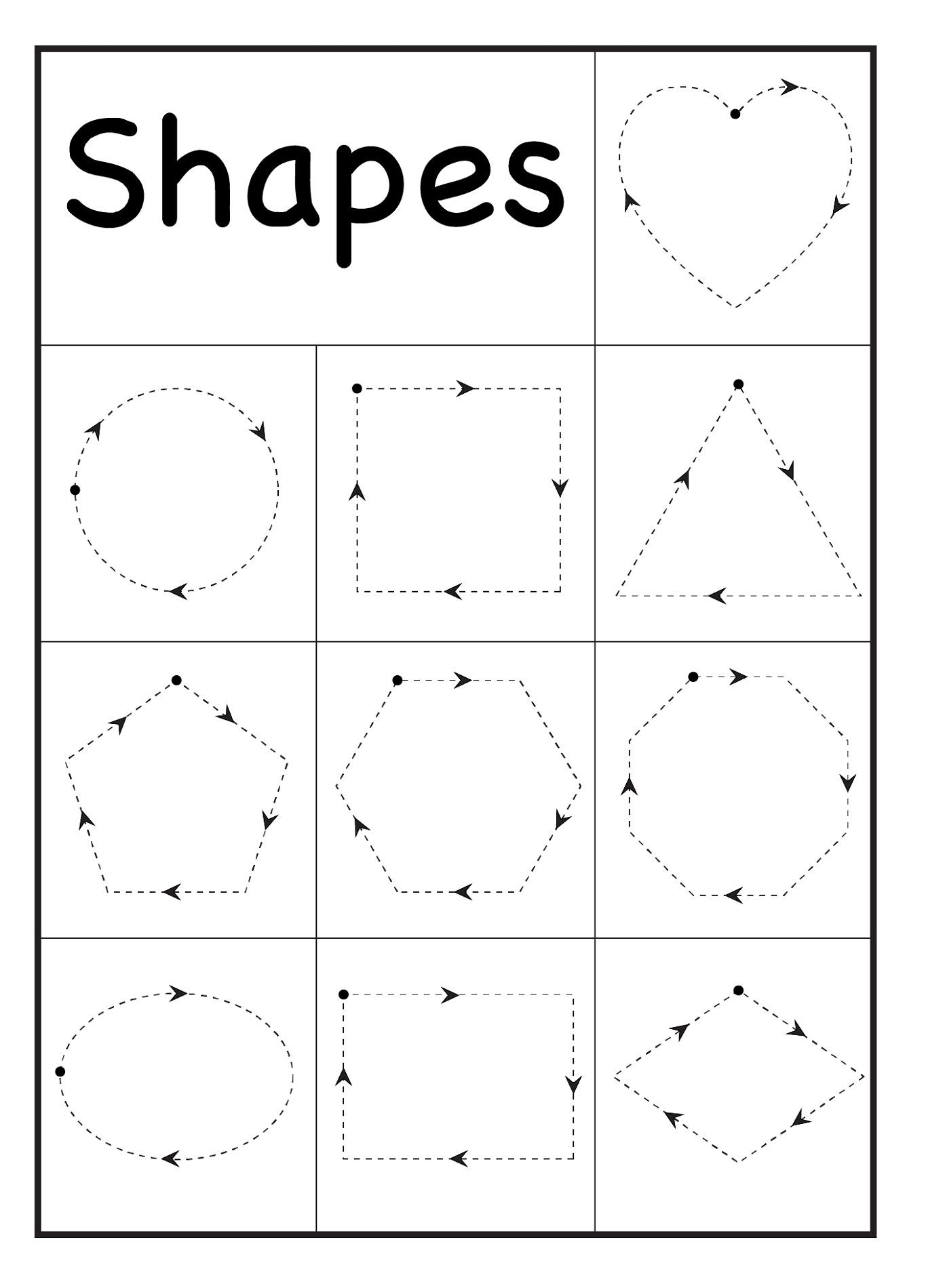 Printable Activities For 3 4 Year Olds