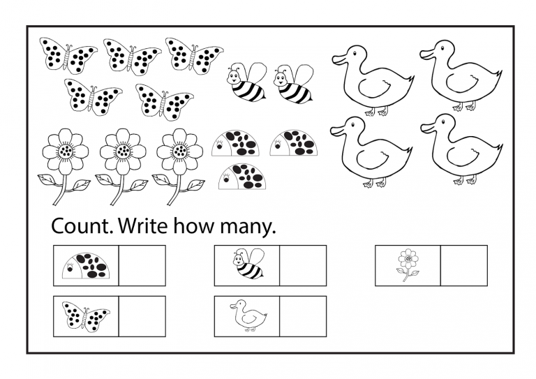 Printable Activities For 5 Year Olds