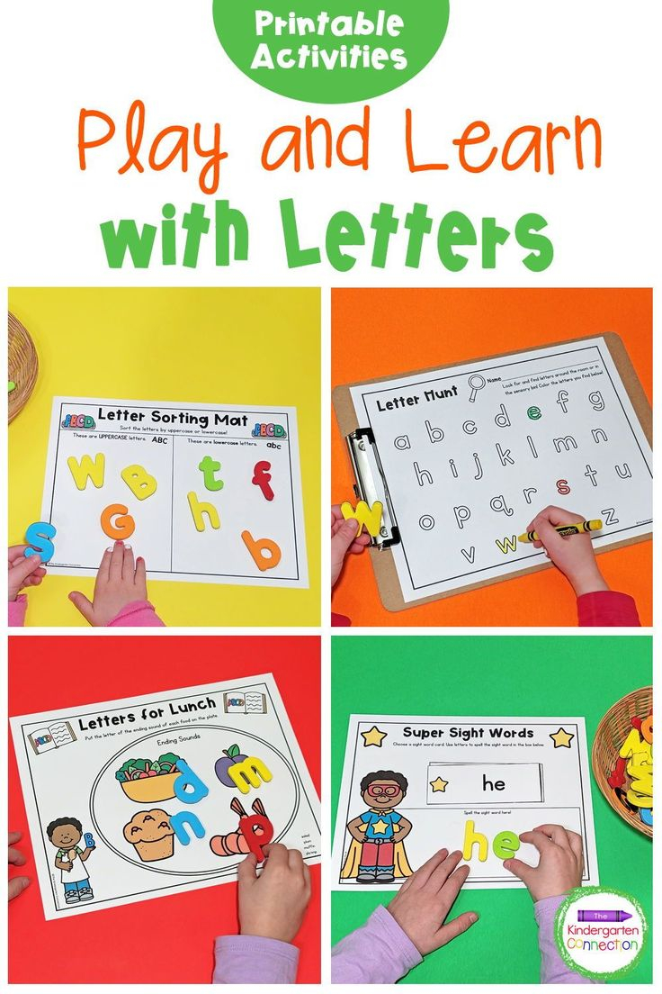 printable letter activities for toddlers