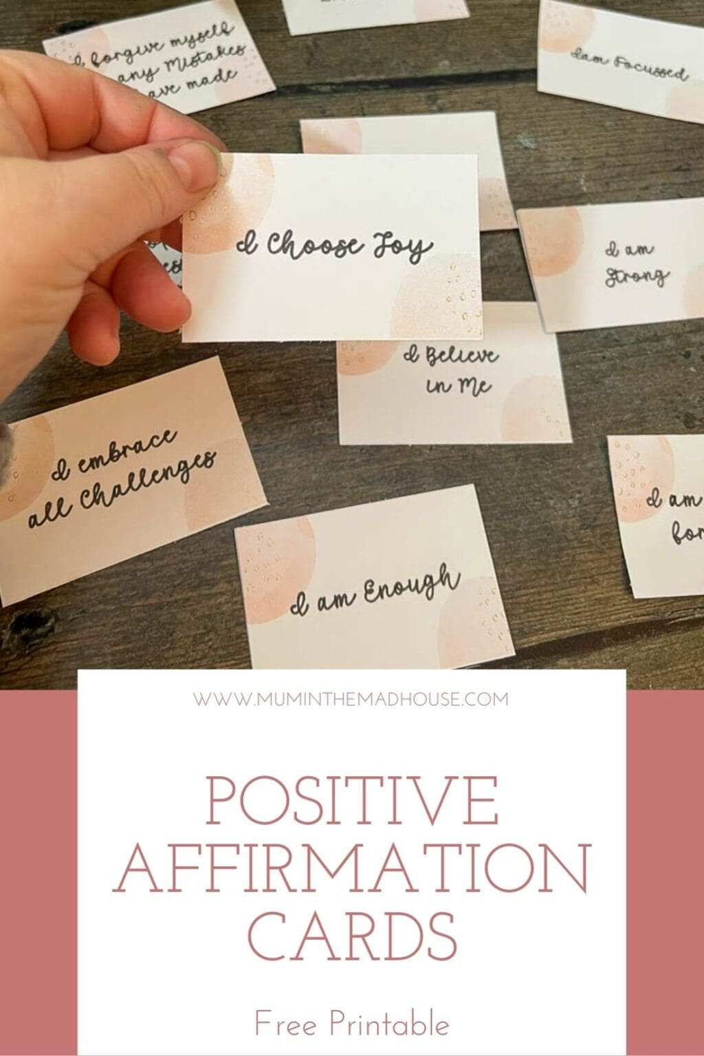 Printable Affirmation Cards
