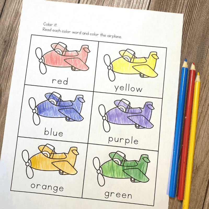 Printable Airplane Activities For Preschoolers Artofit