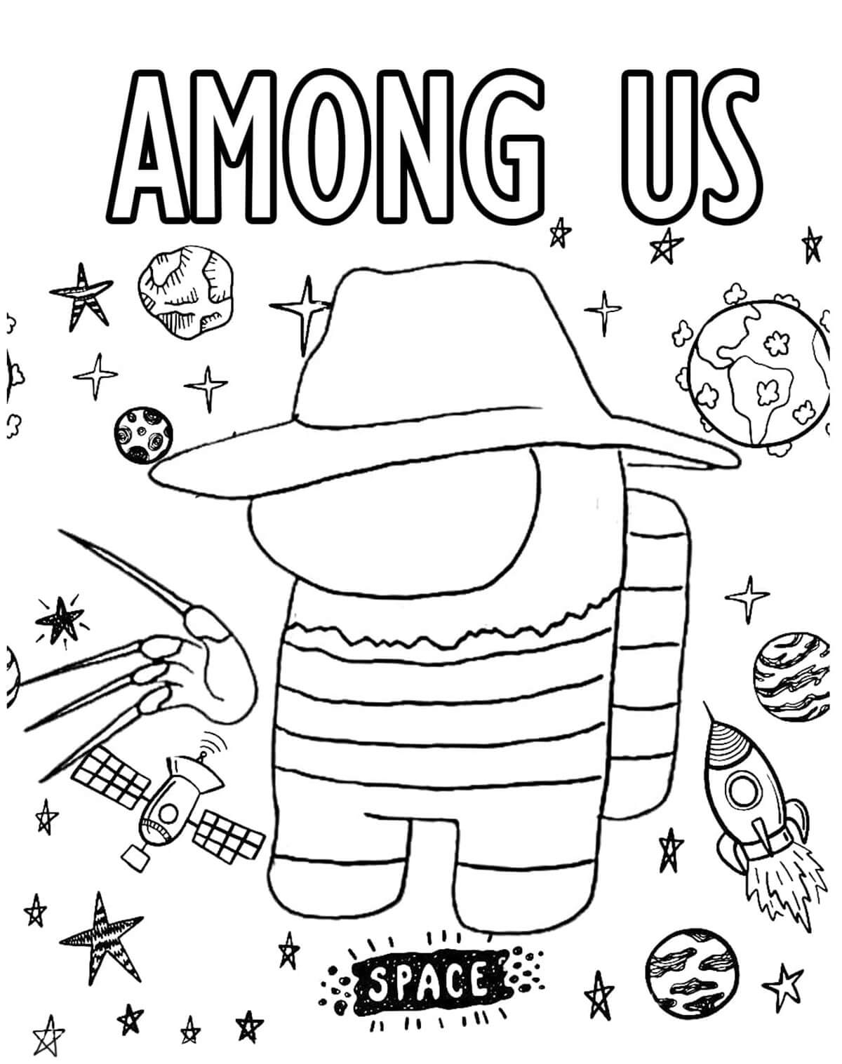 printable coloring pages among us