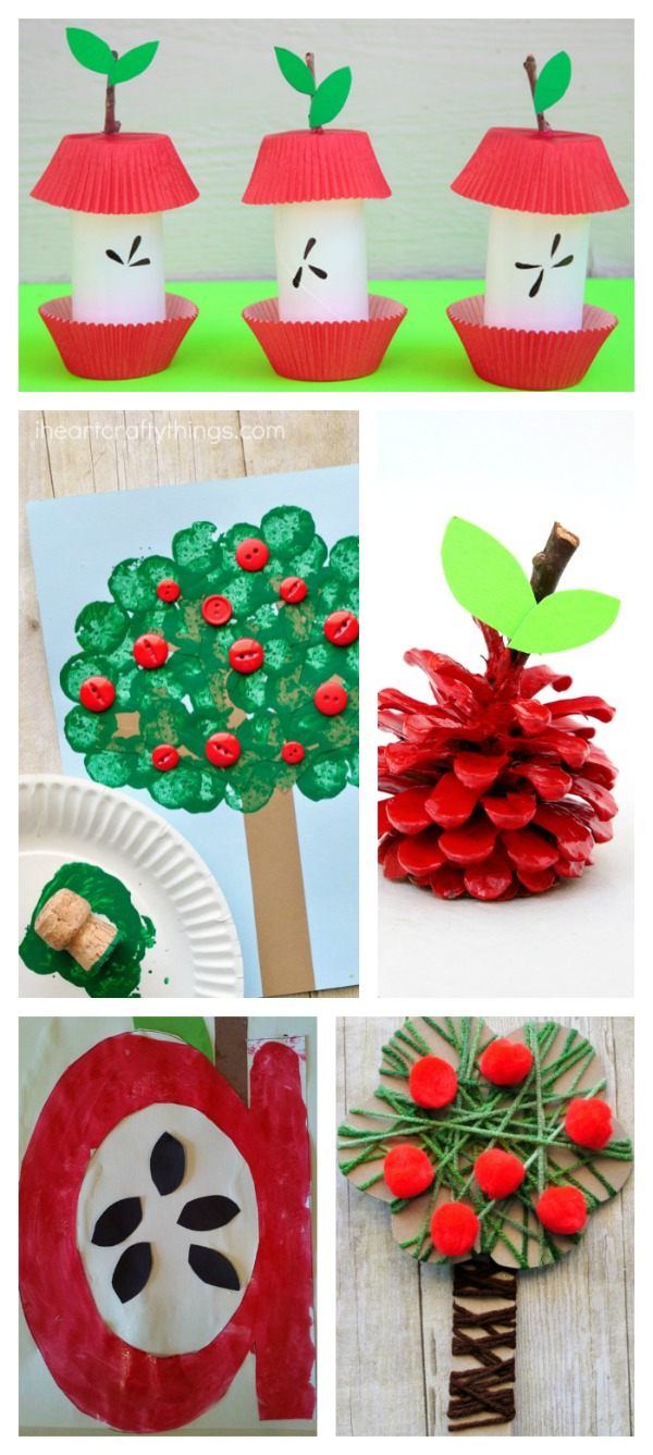 Printable Apple Preschool Craft