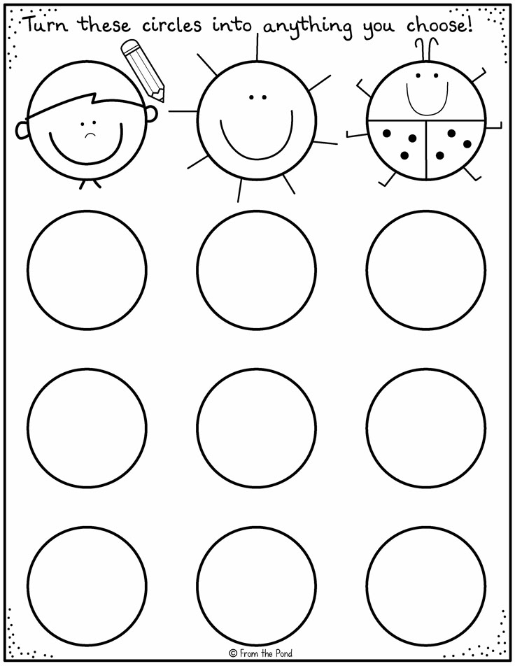 Printable Art Activities For Kindergarten
