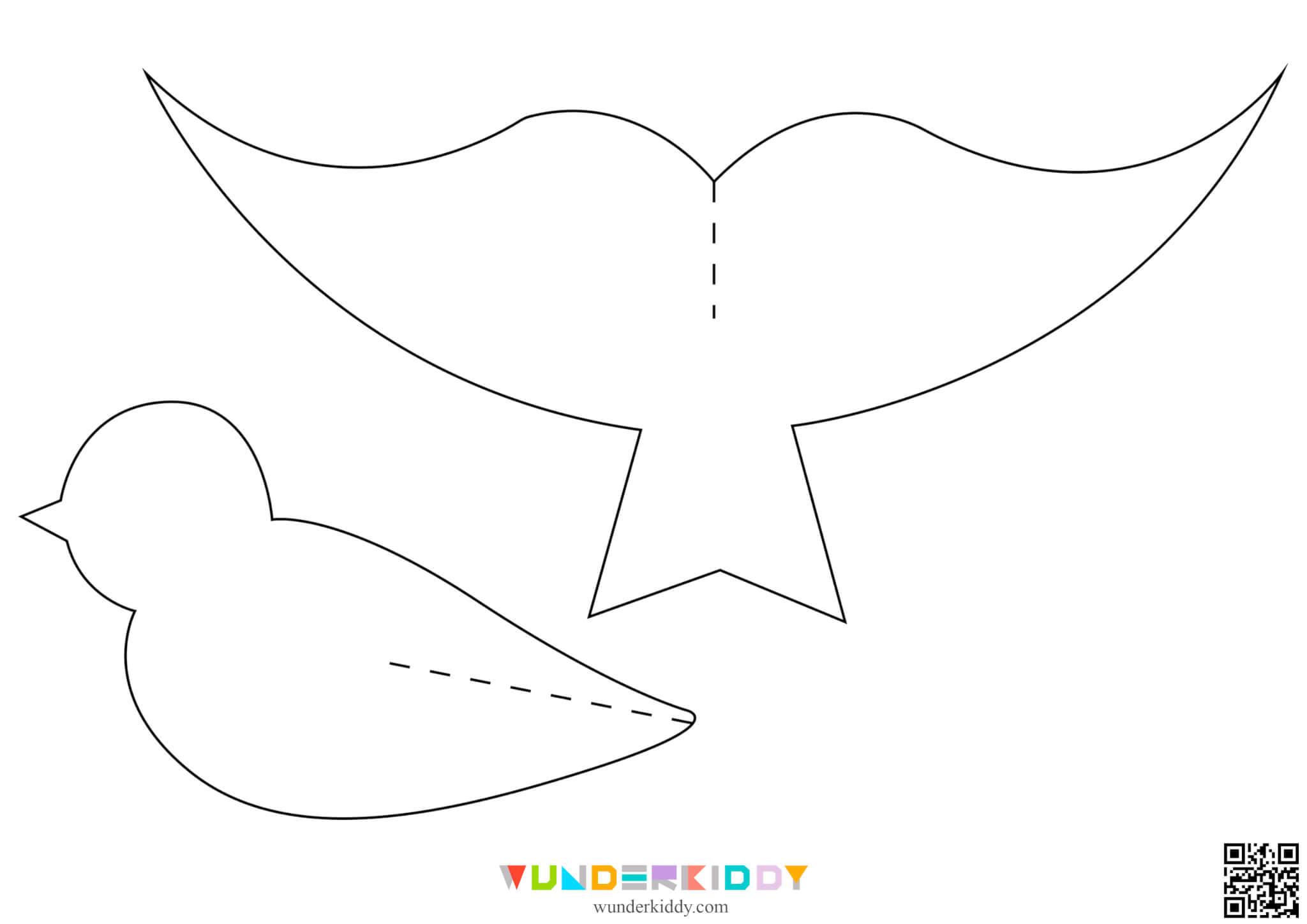 Printable Bird Craft Template