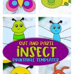 Printable Bug And Insect Craft Templates Simple Mom Project