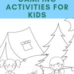 Printable Camping Activities For Kids
