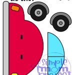 Printable Car Craft Template Simple Mom Project