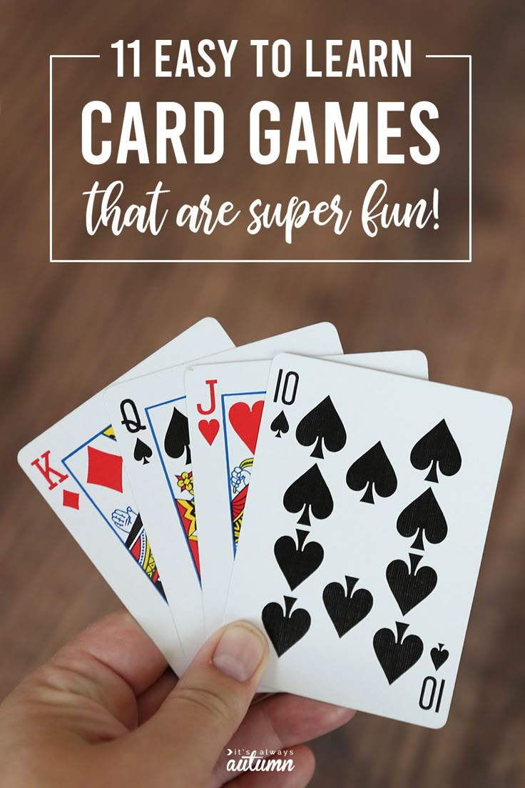 printable card games for kids